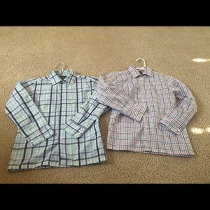 2 Izod dress shirts